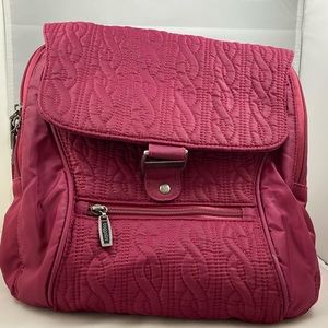 Burgundy Cross Body technology Baggallini purse